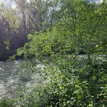 بيت للعطل Casa Sul Fiume Con Giardino E Terrazza